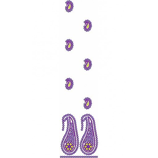 African Folklore Embroidery Design 3215