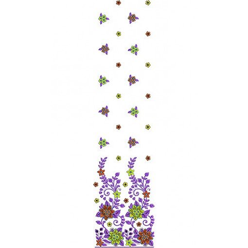 Short Kaftan Embroidery Design