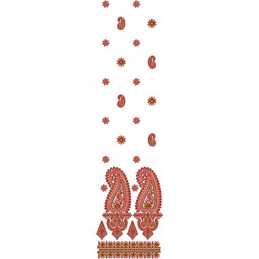 Nigeria Cotton Fashion Embroidery Design