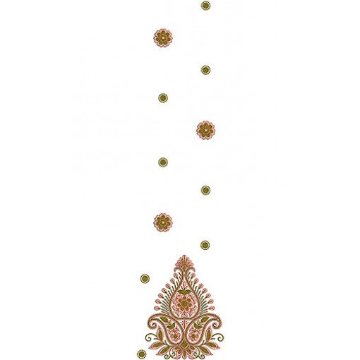 Daman Karachi Style Embroidery Design