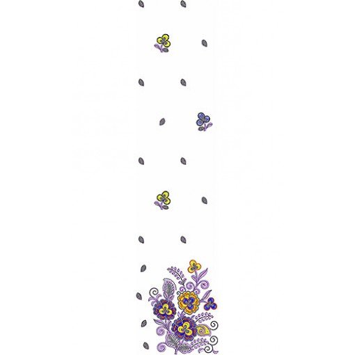 Sequins Daman Embroidery Design