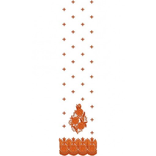 Shining African Kaftan Embroidery Design