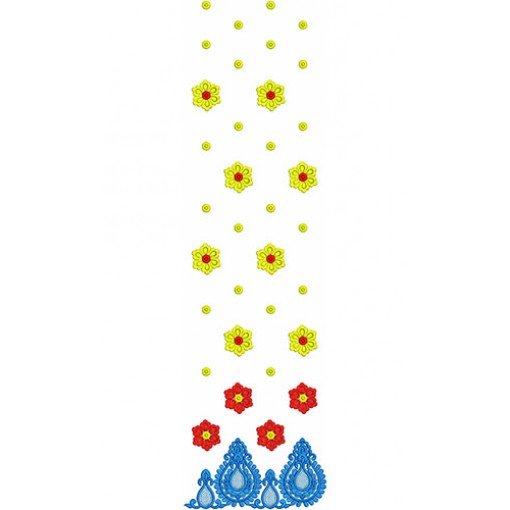 Rhinestone Embroidery Design