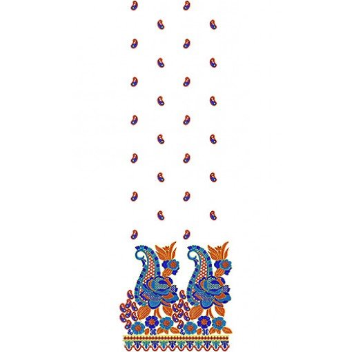 Women Embroidery Daman Design