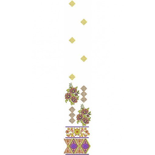 Kimino Embroidery Dress Design