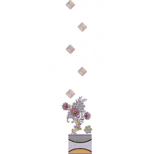Designer Dress Embroidery Design