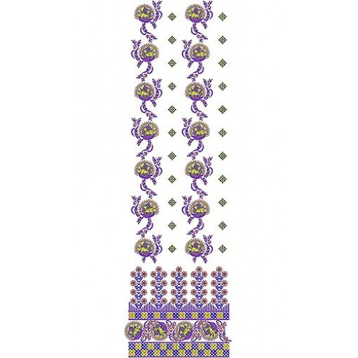 Bahrain Dresses Embroidery Design