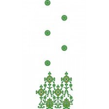 5MM Copper Sequins Packing Type Embroidery Design