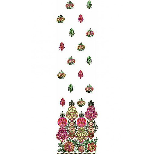 Impressive Designer Kurti Embroidery Design