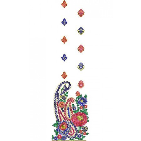 London Gujarati Style Fashion Embroidery Design