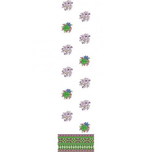 Hand Stitch Daman Embroidery Design