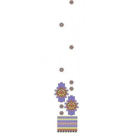 Beautiful Machine Daman Embroidery Design
