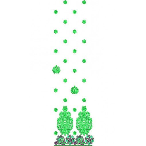 Suit Embroidery Design For Women's Clothing