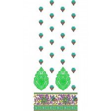 Indian Pakistani Suit Embroidery Design