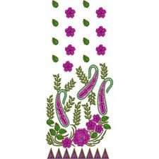 Fancy Wedding Suit Embroidery Design