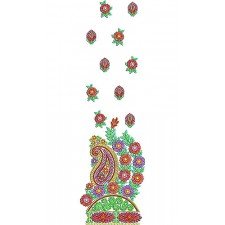 family Party Wear Kameez Embroidery Design