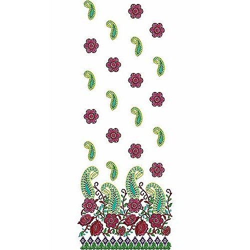 Suit Embroidery Design 2014 In Pakistan