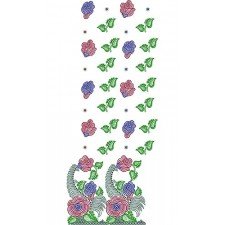 Silk Weaving Clothing Suit Embroidery Design