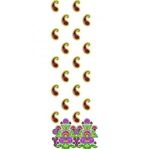 Elegant Wedding Suit Embroidery Design