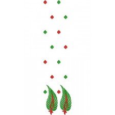 Baby Girl Clothing Daman Embroidery Design