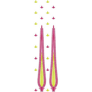 Hula Girl Suit Embroidery Design
