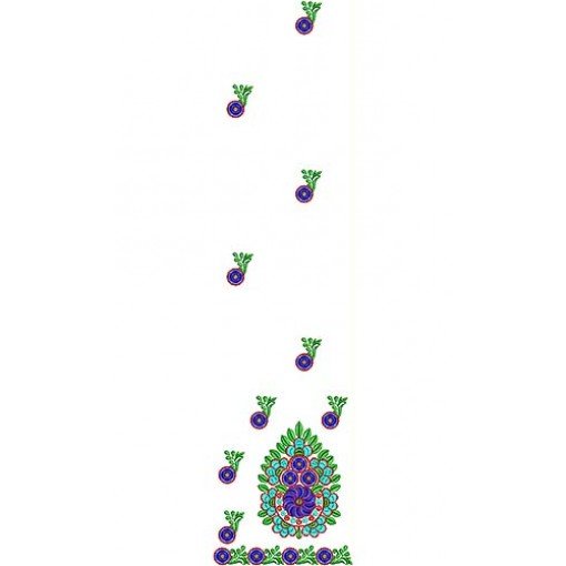 Lithuanian Costume Suit Embroidery Design