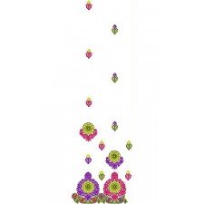 Rang Party Wear Suit Embroidery Design