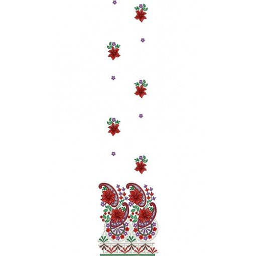 Women's Fashion Suit Embroidery Design