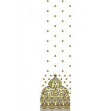 Antique Asian Suit Embroidery Design