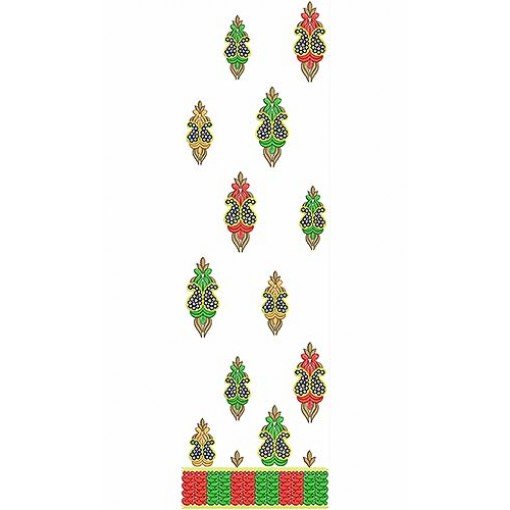 Latest Indian Suit Embroidery Design