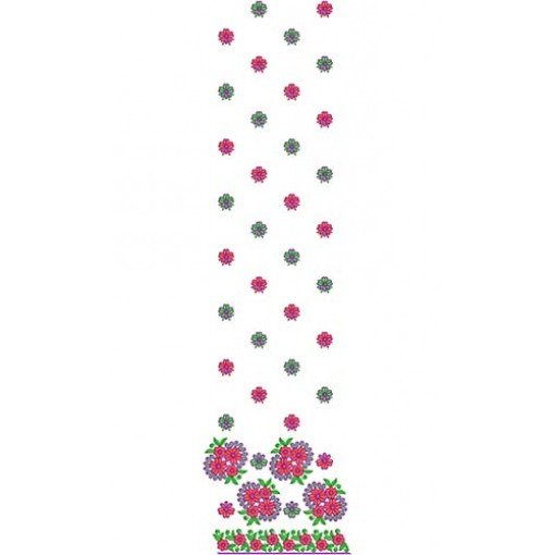 Party Wear Indian Suit Embroidery Design
