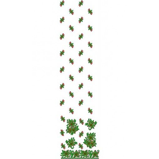Graceful Attire Suit Embroidery Design