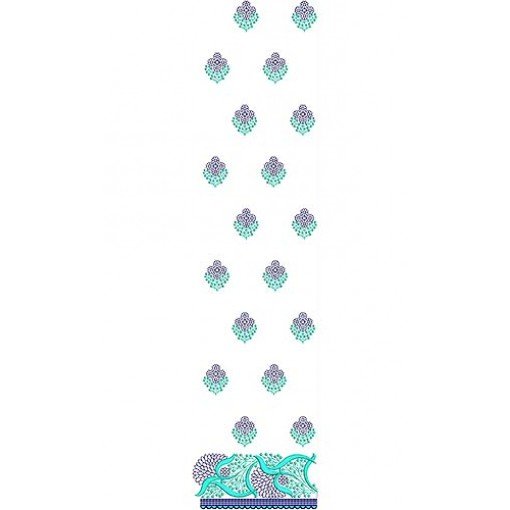 Haiffa Casual Wear Suit Embroidery Design