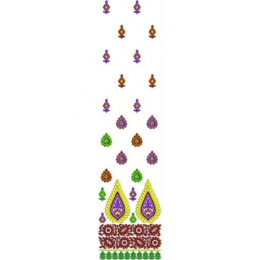 Daman Machine Embroidery Design 5476