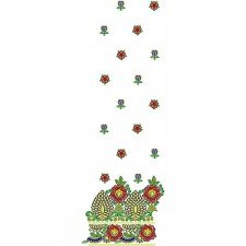 Inspired Ladies Suit Embroidery Design