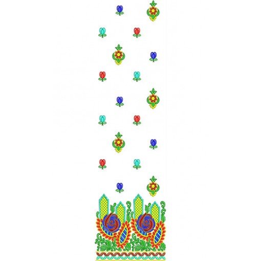 Punjabi Designer Suits Embroidery Design