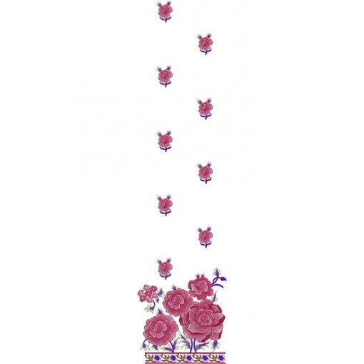 Crystal and Pearl Appliques In Suit Design