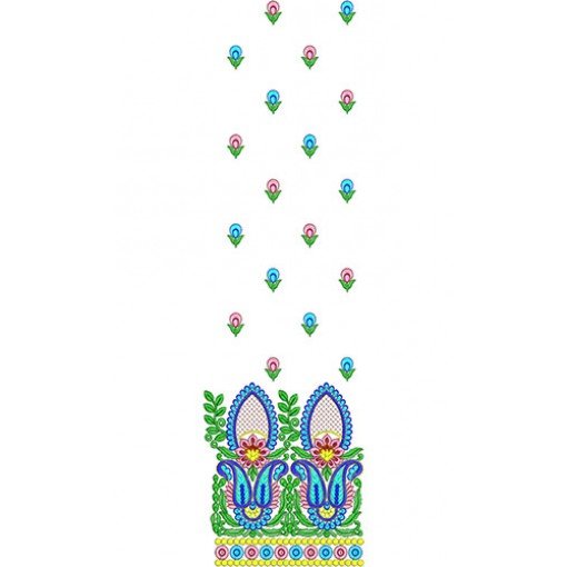 Bridal Applique Rhinestone Suit Embroidery Design