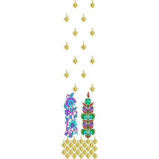 Strapless Midi Dress Embroidery Suit Design
