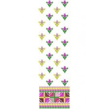 Elegant Machine Suit Embroidery Design
