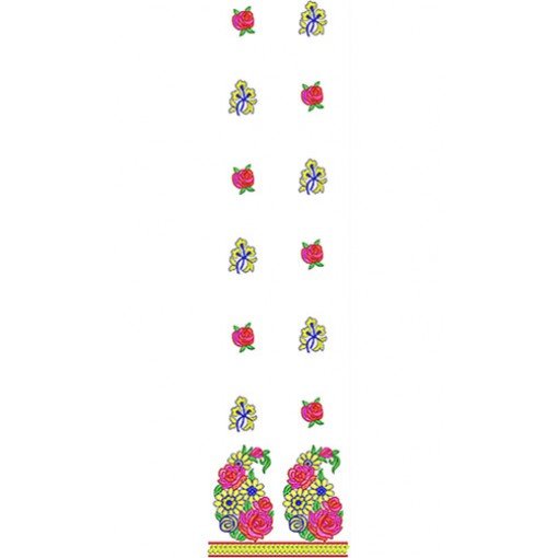 Chudidar Kameez Suits Embroidery Design