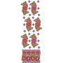 Full Set Machine Embroidery Suit Design