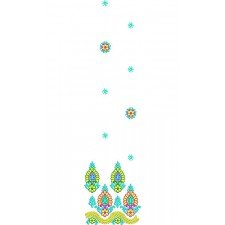 Women's Evening Suit Embroidery Design