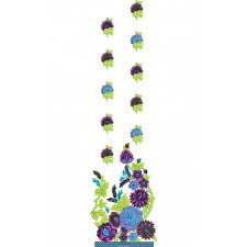 Glamorous Scarf Stylish Embroidery Dress Design