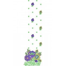 Jersey Dress Embroidery Design