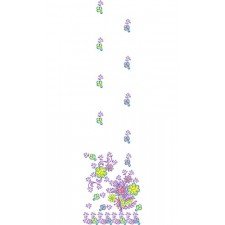 Blossom Season Clothing Embroidery Design
