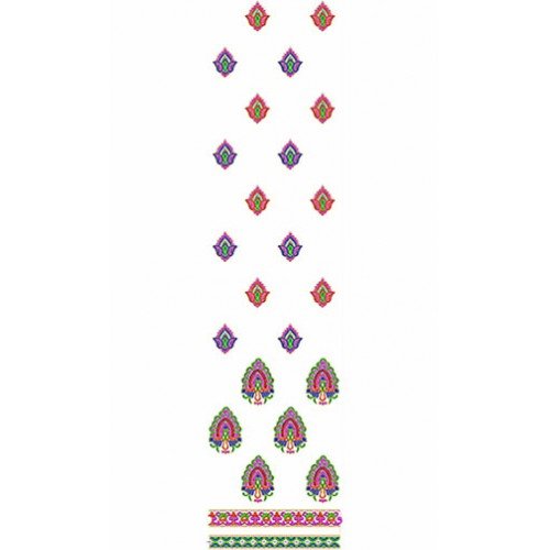 Sequins Punjabi Suit Embroidery Design