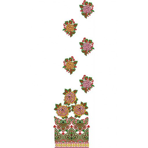 Sri Lanka Wedding Suit Embroidery Design