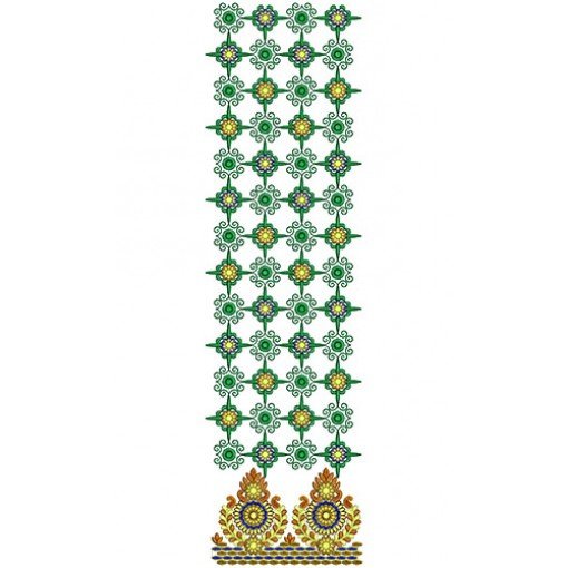 8676 Daman Embroidery Design