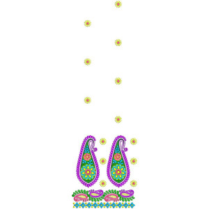 8689 Daman Embroidery Design